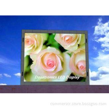 High Brightness Information Outdoor LED Screen P10mm For Bu